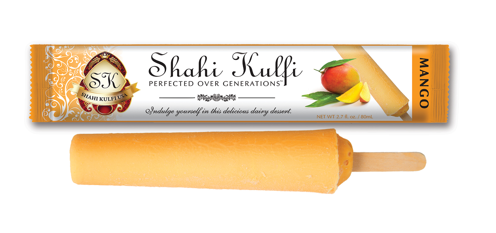 Shahi Kulfi Mango Kulfi (80ml  2.7Oz)