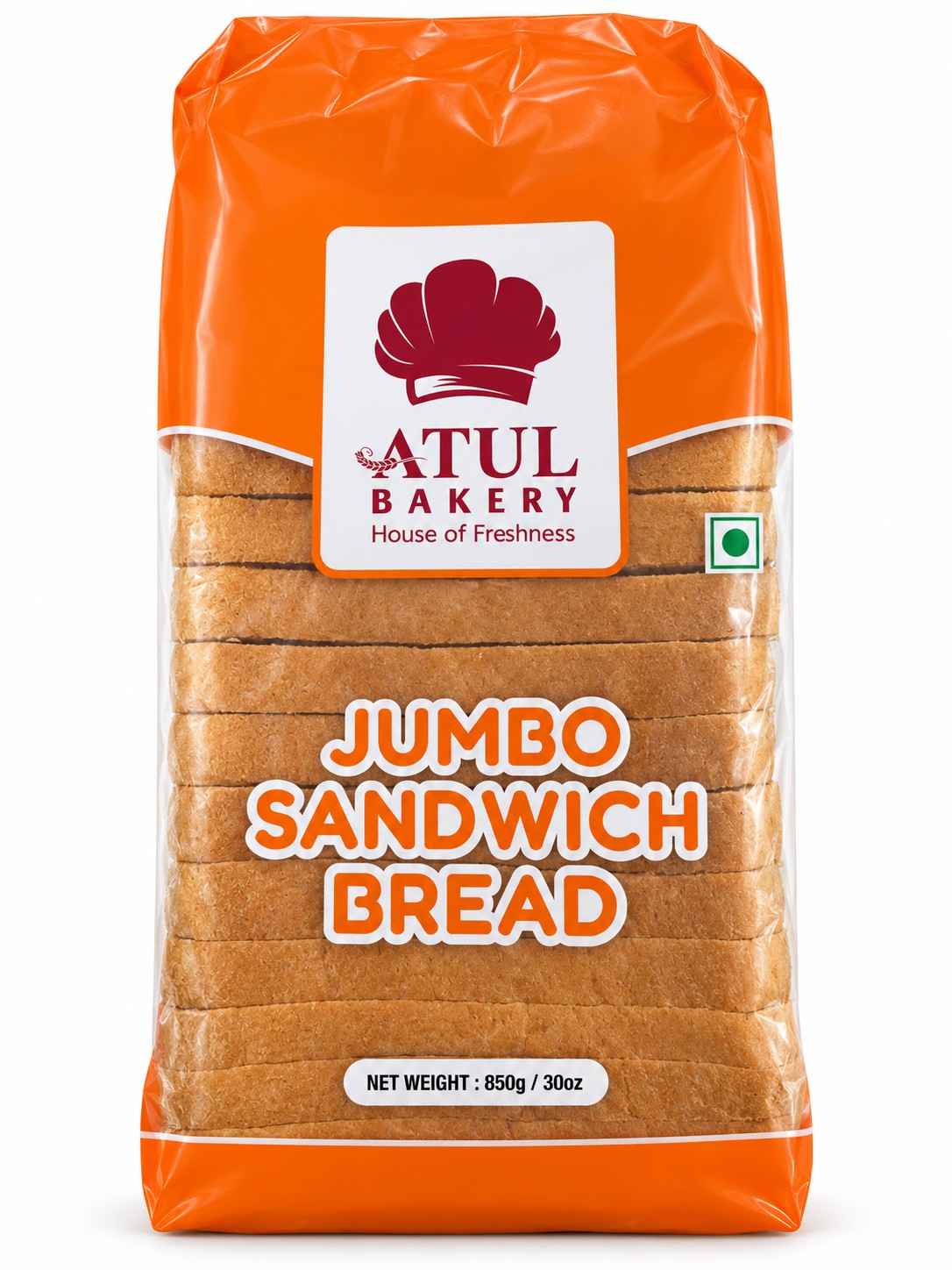 Atul Jumbo Sandwich Bread (850g 30oz)