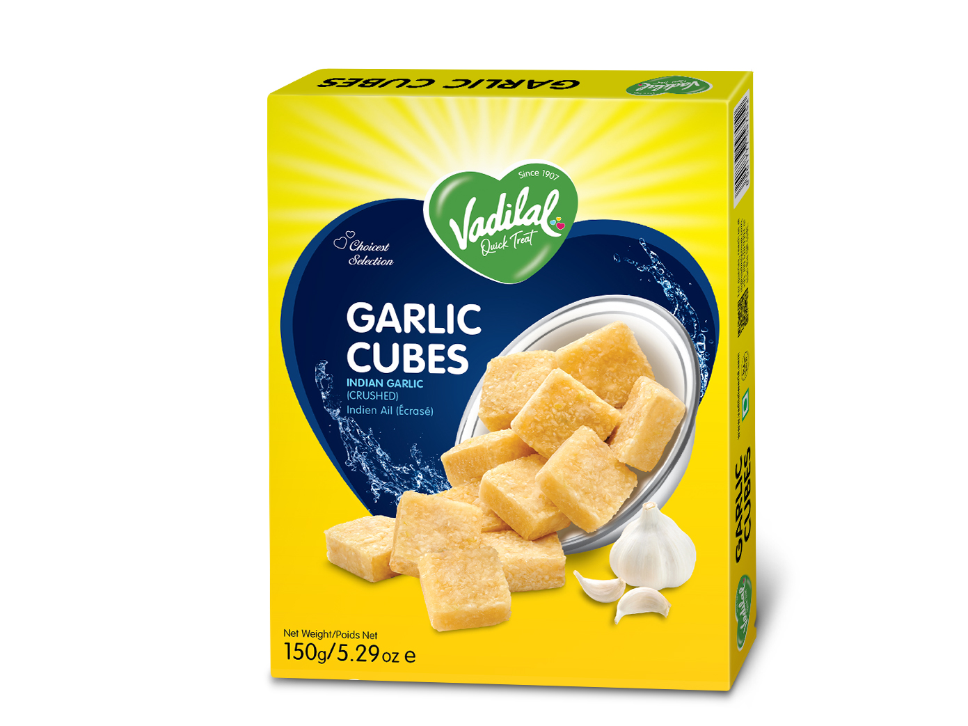 Vadilal Garlic Cubes (150g 5.2oz)