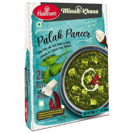 Haldiram's Palak Paneer (300g  10.59oz)
