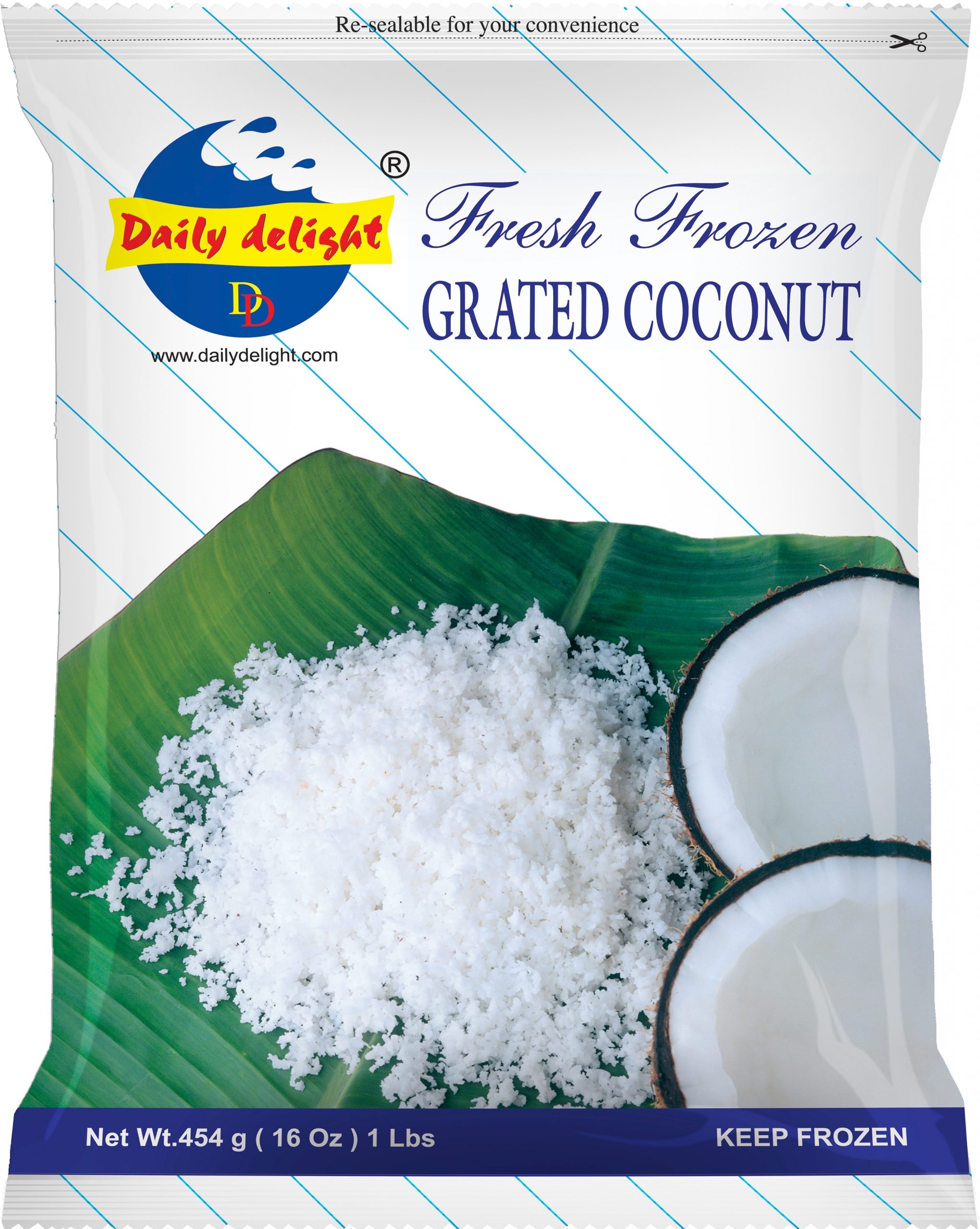 Daily Delight Grated Coconut (454g  16Oz)