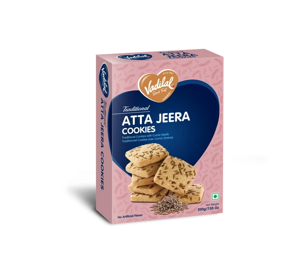 Vadilal Atta Jeera Cookies (200g 7oz)