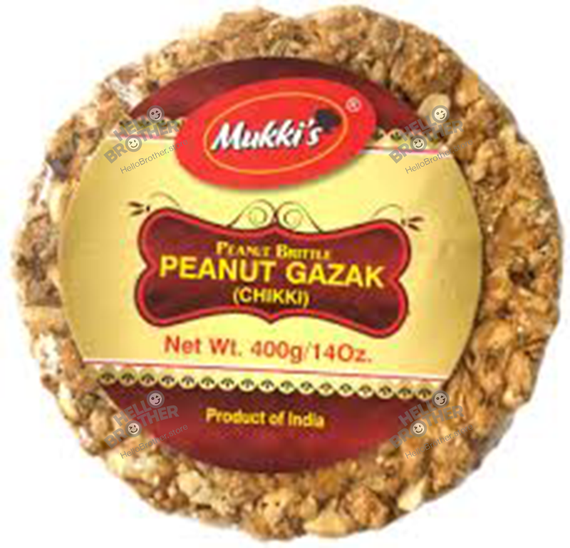 Mukki Peanut Gazak (Chikki) (400g 14Oz)