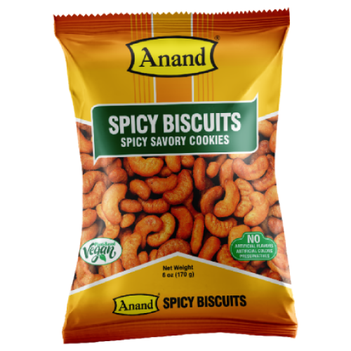 Anand Spicy Biscuits (170g 6oz)