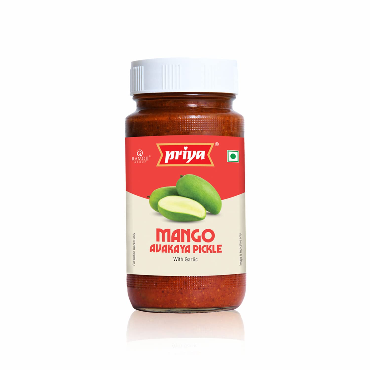 Priya Mango Pickle With Garlic (300g 10.6oz)