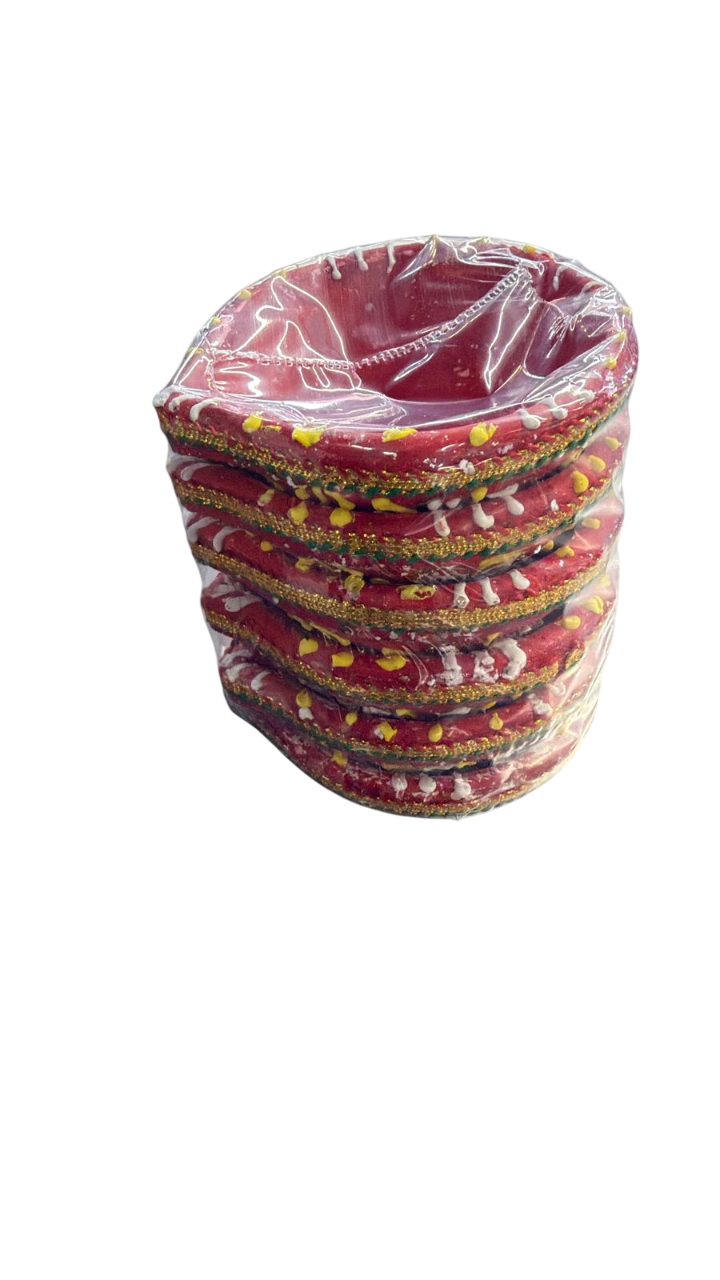 Red Sand Design Diyas Pack of 6