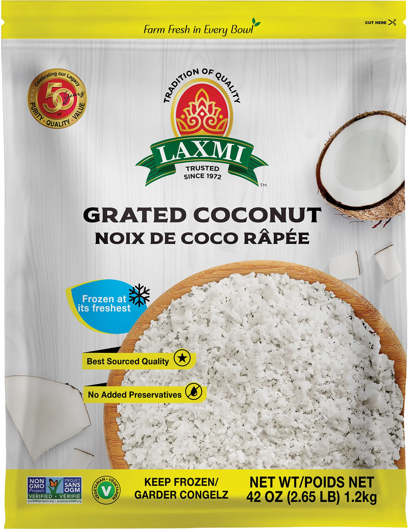 Laxmi Grated Coconut (400g 14oz)