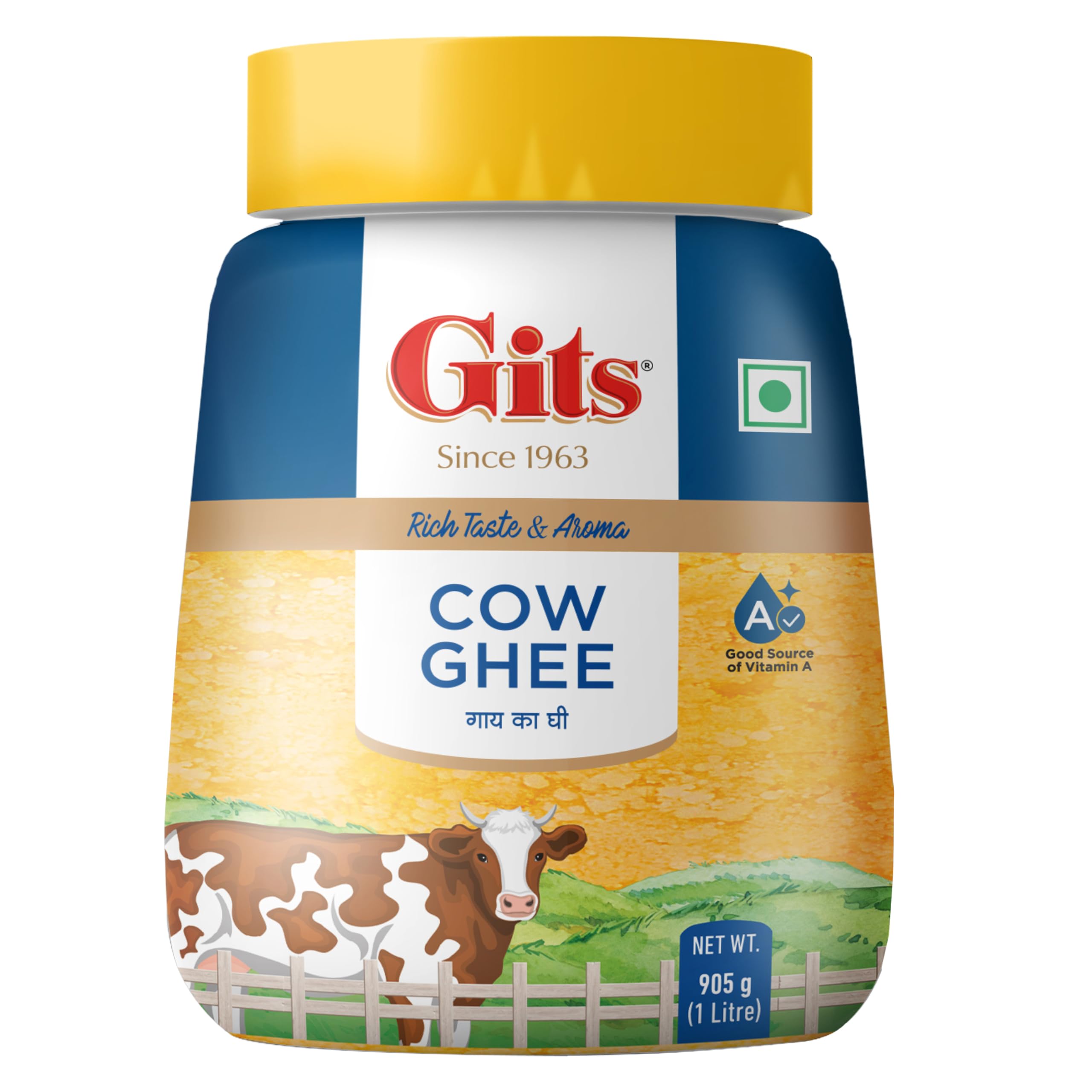 Gits Cow Ghee (1 Litre 905g)
