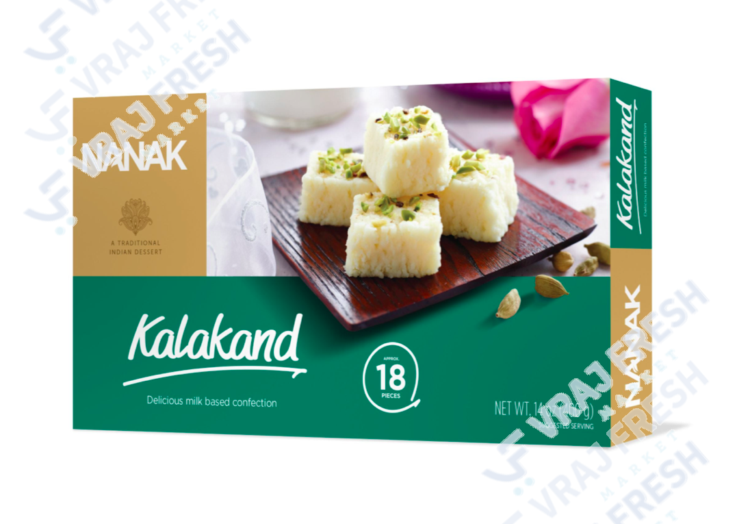 Nanak Kalakand 18 Pcs (400g  14oz)