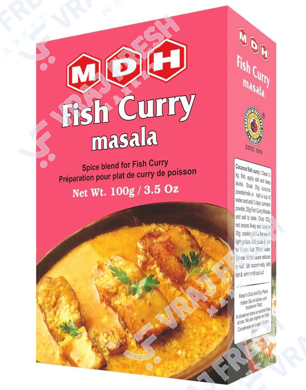 Mdh Fish Curry Masala (100g  3.5Oz)