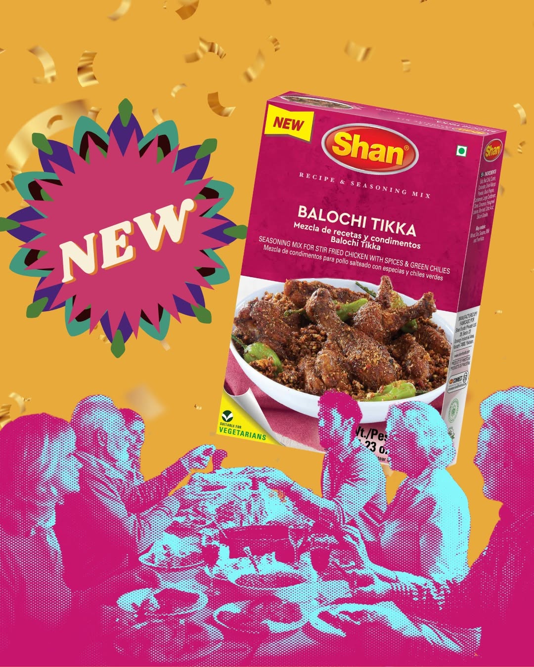 Shan Balochi Tikka (35g 1.23oz)