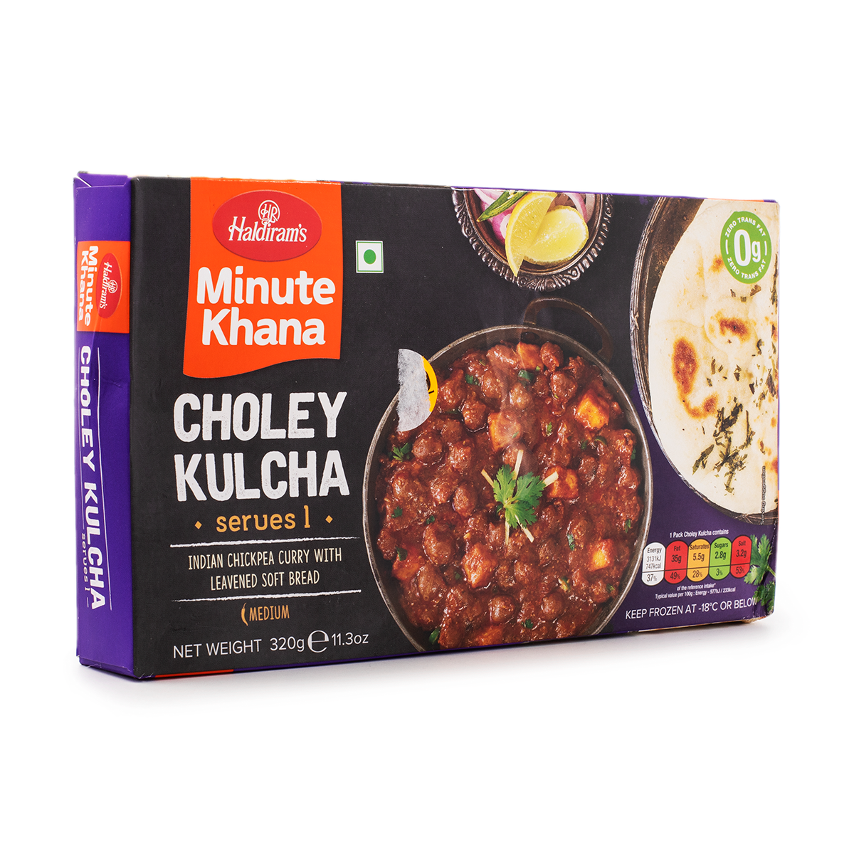 Haldiram Choley Kulcha (320g  11.3Oz)
