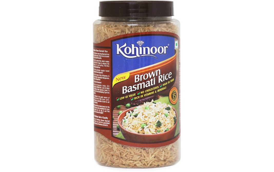 Kohinoor Brown Basmati Rice Jar (1.81kg  4lb)