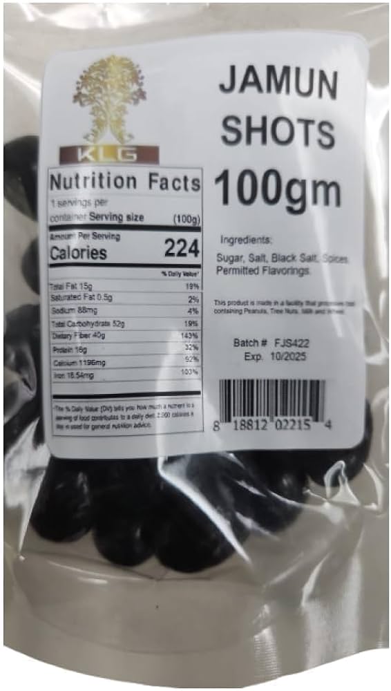 KLG Jamun Shots (100g)