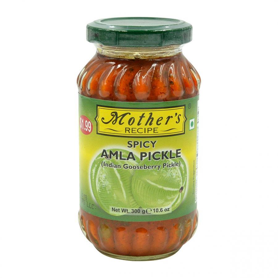 Mothers Spicy Amla Pickle (300G  10.6Oz)