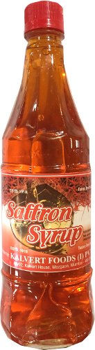 Kalvert Saffron Sharbat Syrup (700ml  23.66Fl Oz)