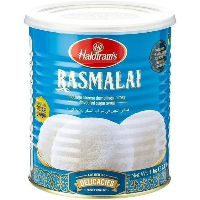 Haldirams Rasmalai (1kg  35.30Oz)