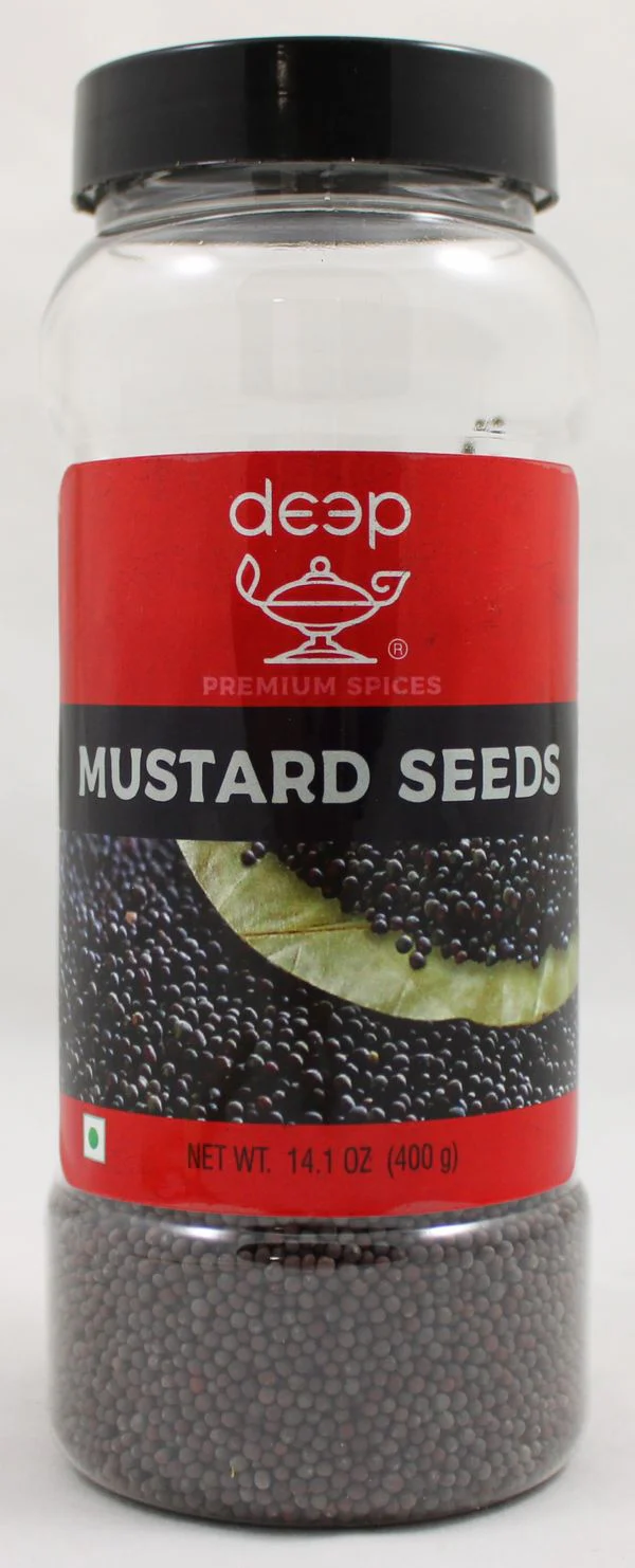 Deep Mustard Seeds Small Jar (400g  14.1oz)