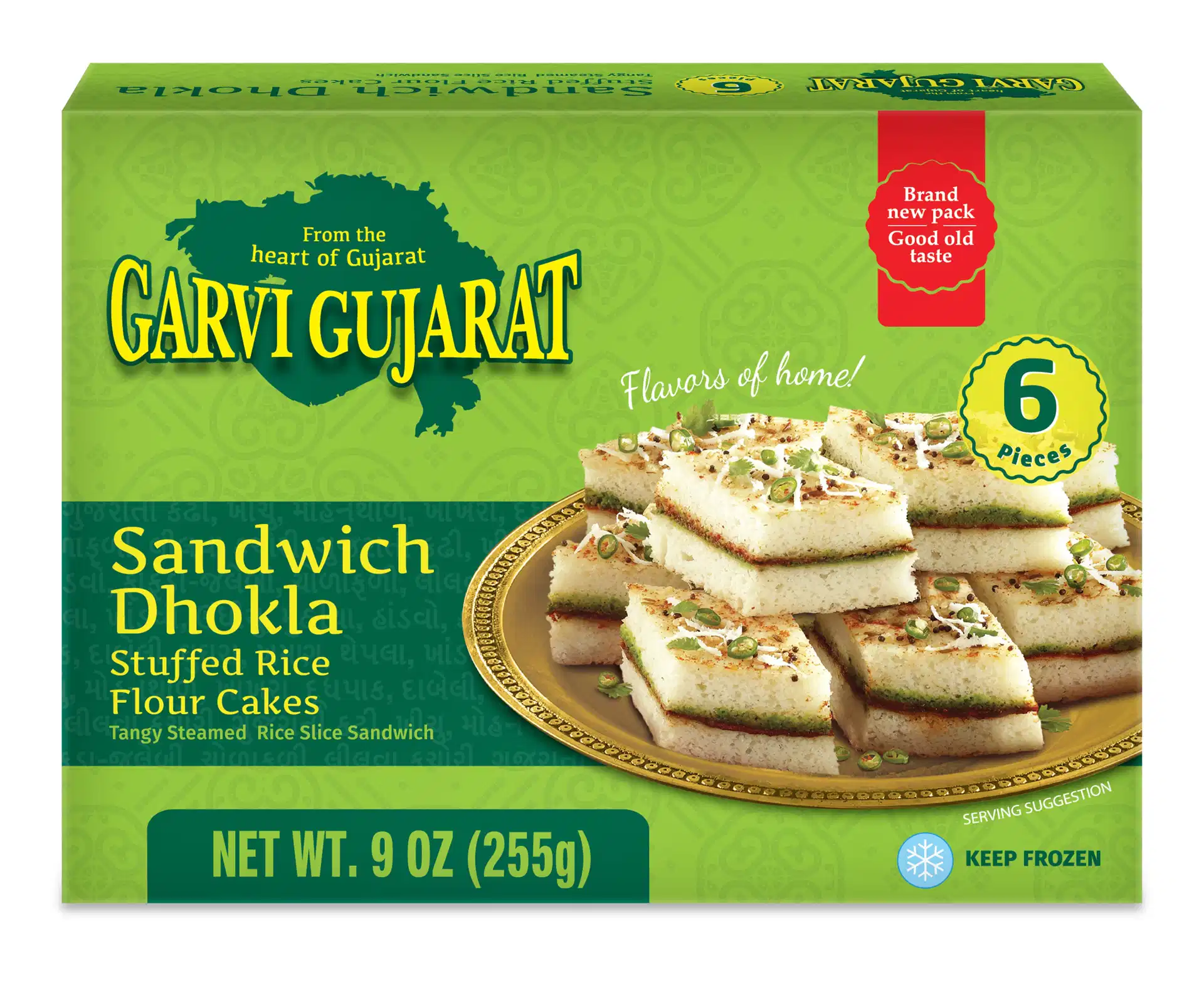 Garvi Gujarat Sandwich Dhokla (255g  9Oz)