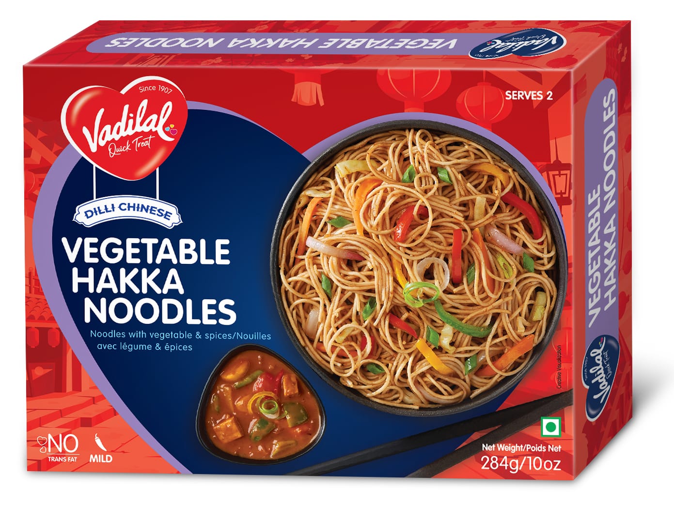 Vadilal Vegetable Hakka Noodles (284g  10Oz)