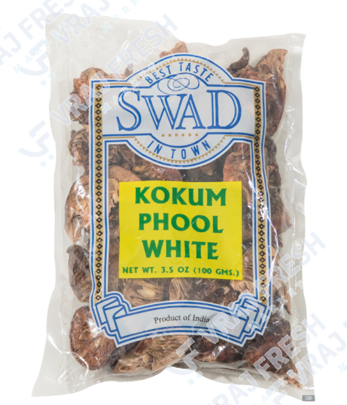 Swad Kokum Phool White (100g  3.5Oz)