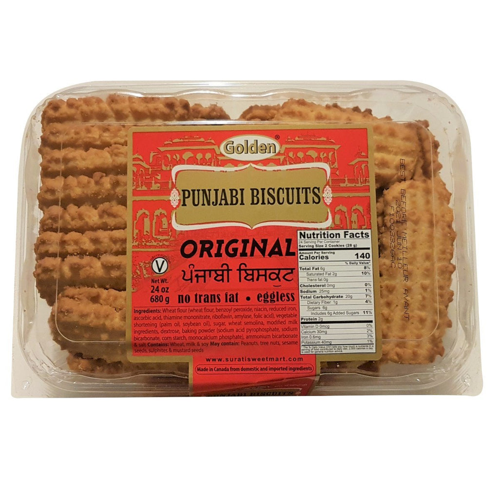 Golden Punjabi Biscuits 
