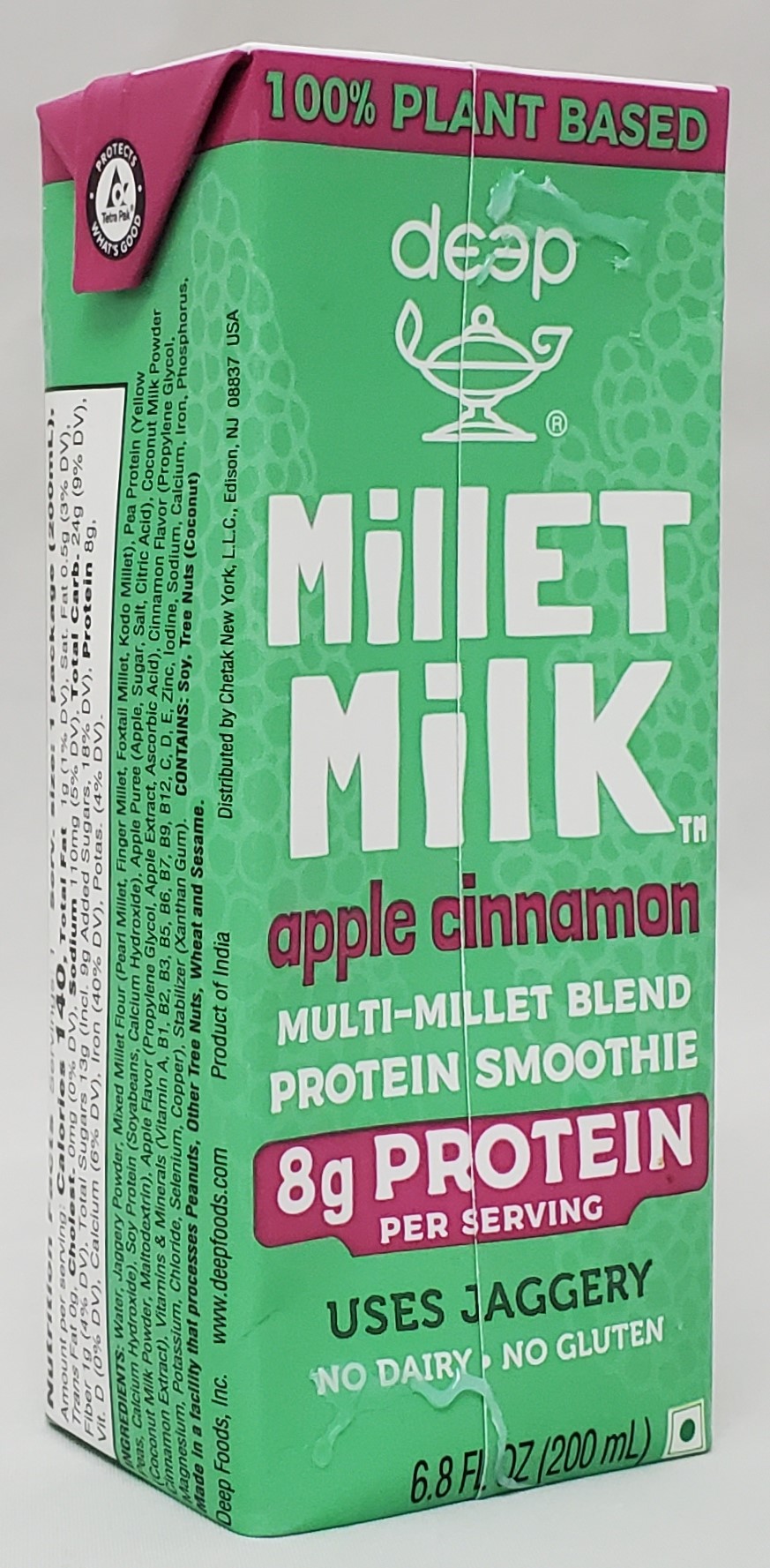 Deep Millet Milk Apple Cinnamon (200ml)