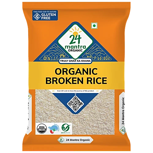 24 Mantra Organic Broken Rice (4.54kg 10lb)