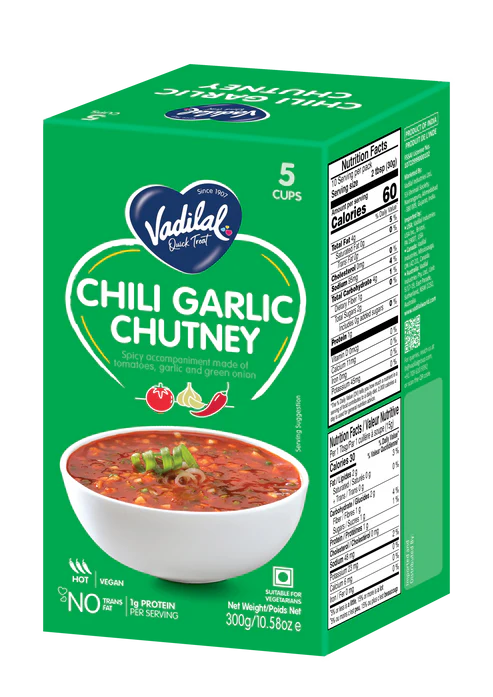 Vadilal Chili Garlic Chutney (300g 10.5oz)