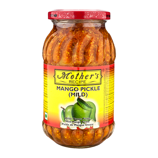 Mothers Mango Pickle (Mild)  1.1Lb (500G  17.6Oz)