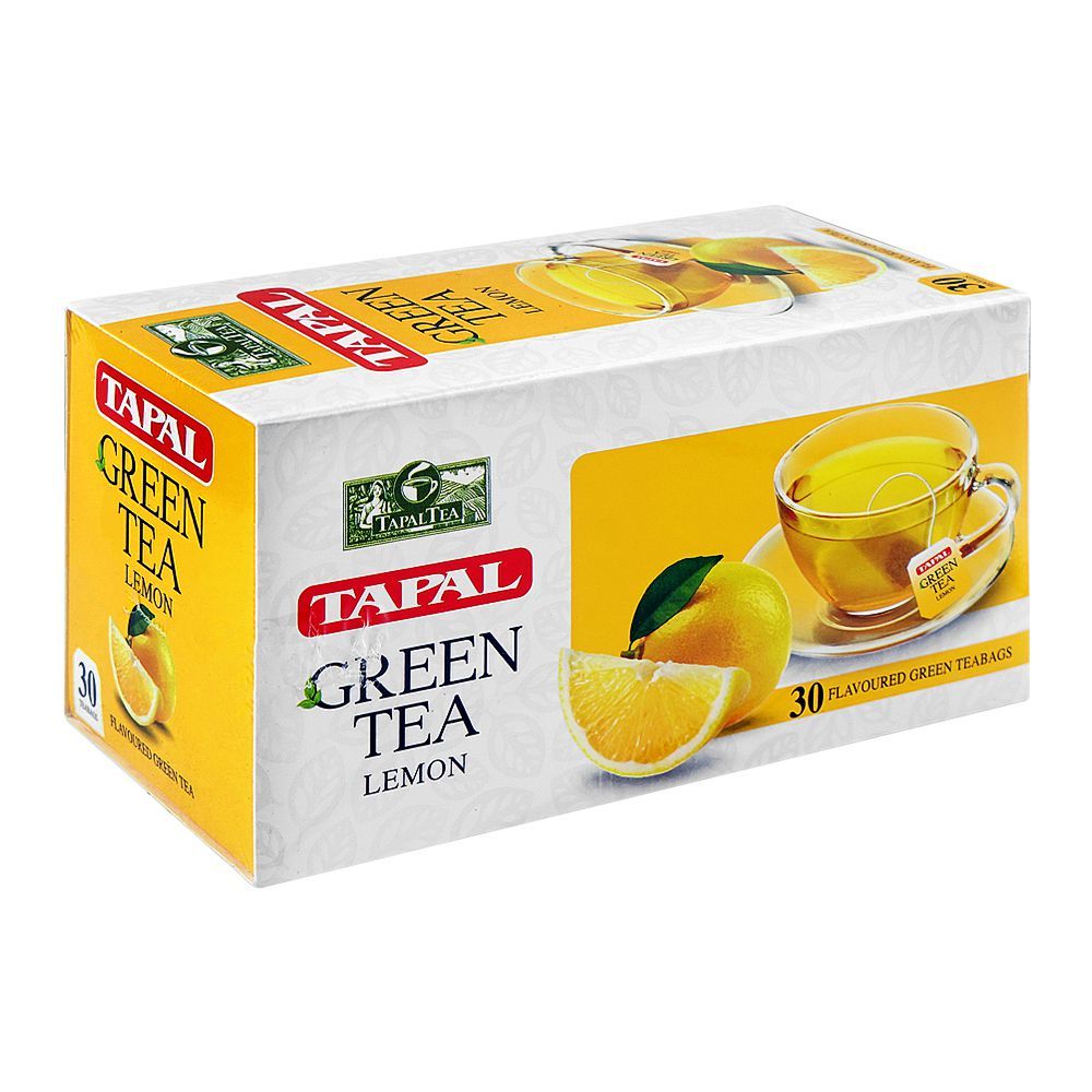Tapal Lemon Green Tea  30 Tea Bags (45g  1.59Oz)