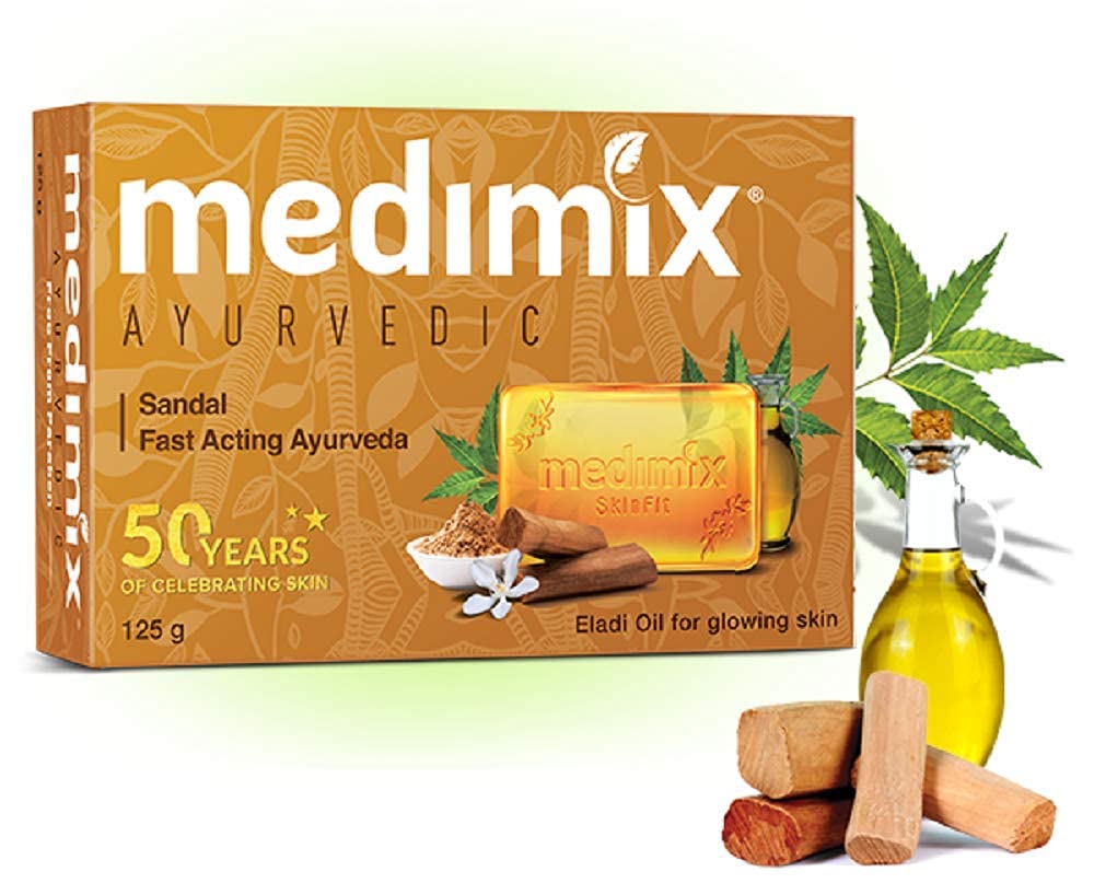 Medimix Ayurvedic Sandal with Eladi Oil Soap (125g)