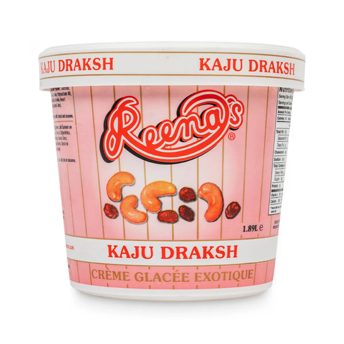 Reenas Kaju Draksh Ice Cream