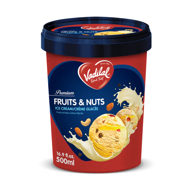Vadilal Fruits and Nuts Ice Cream
