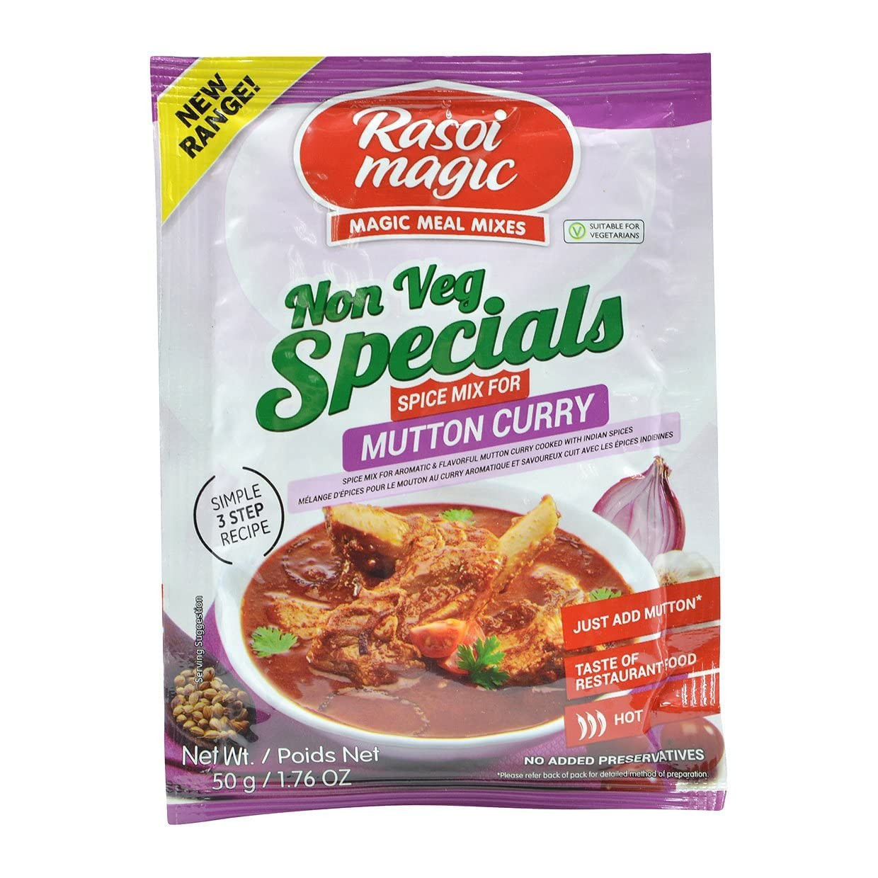 Rasoi Magic Mutton Curry Masala (50g  1.76Oz)