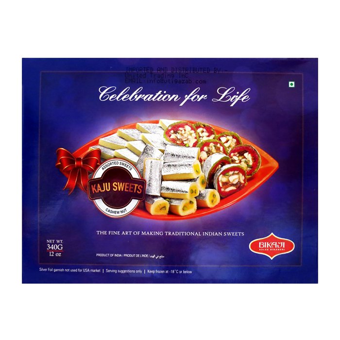 Bikaji Kaju Mix Sweets (340g  12Oz)