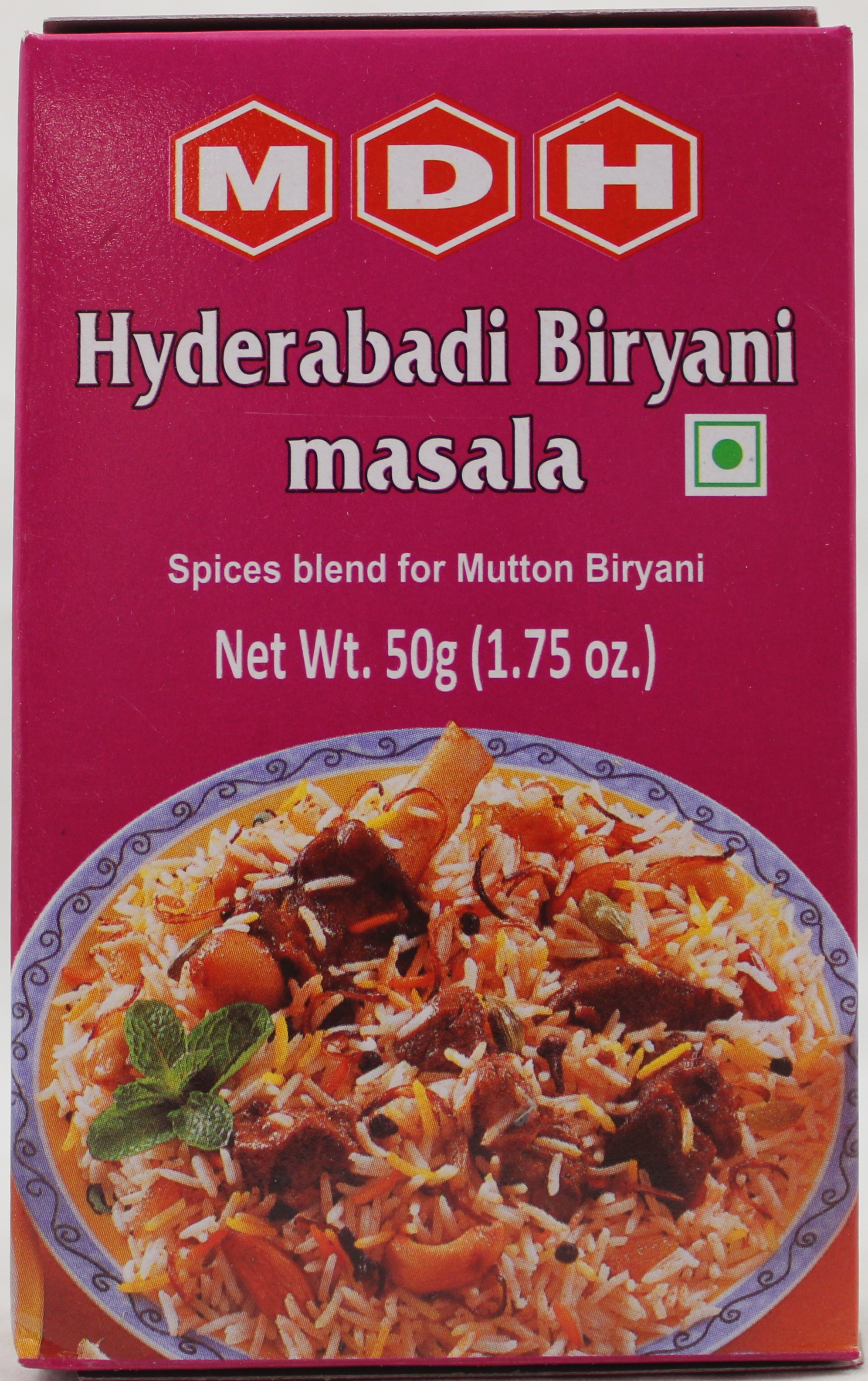 Mdh Hyderabadi Biryani Masala (50g  1.75Oz)