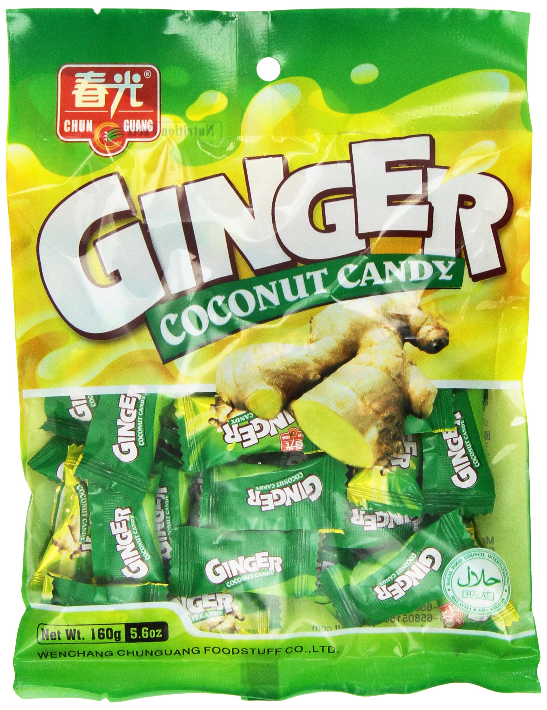 Ginger Coconut Candy (120g  4.2Oz)