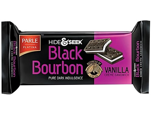 Parle Hide & Seek Black Bourbon Vanilla (100g  3.52oz)