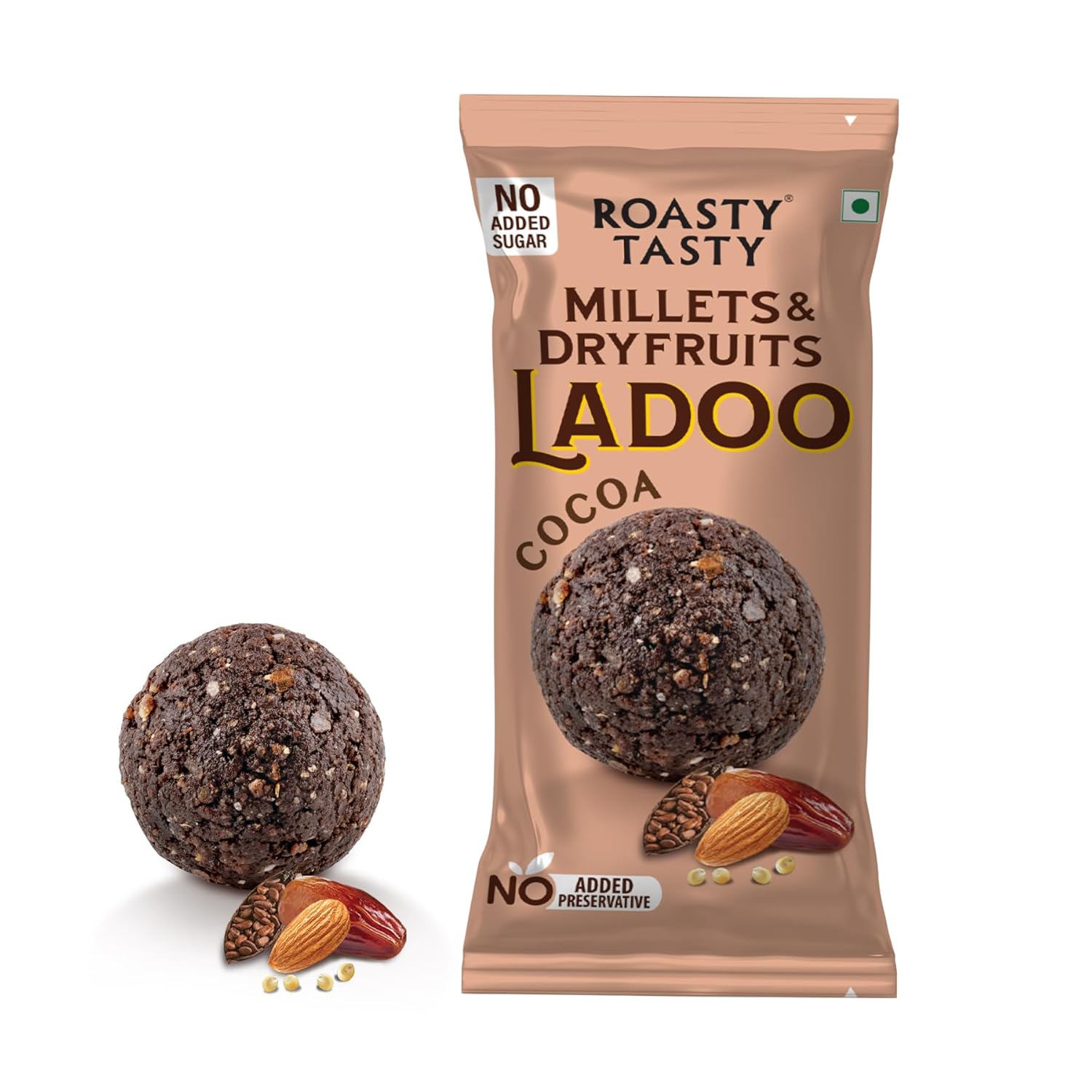 Roasty Tasty Cocoa Ladoo (120g 4.2oz)