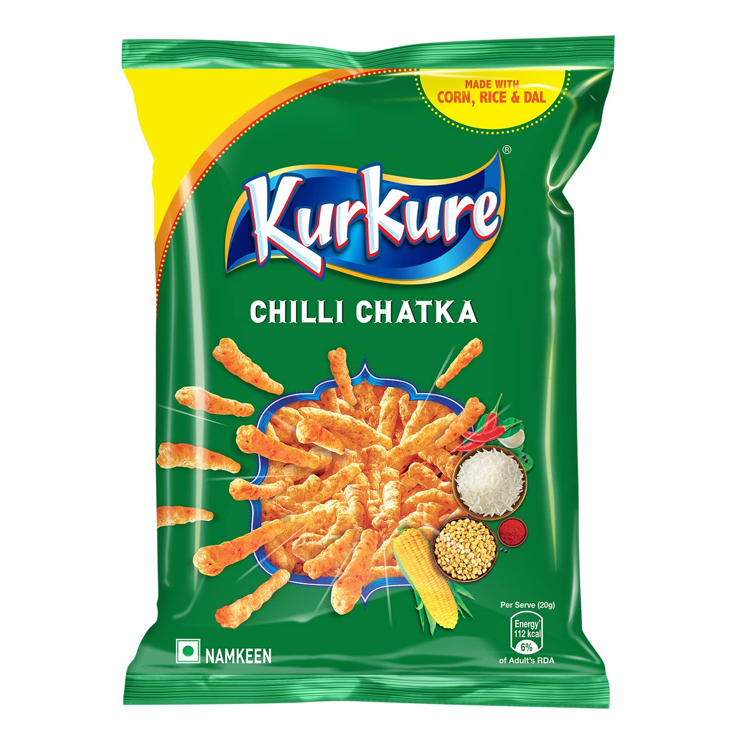 Kurkure Chilli Chatka (75g  2.645Oz)