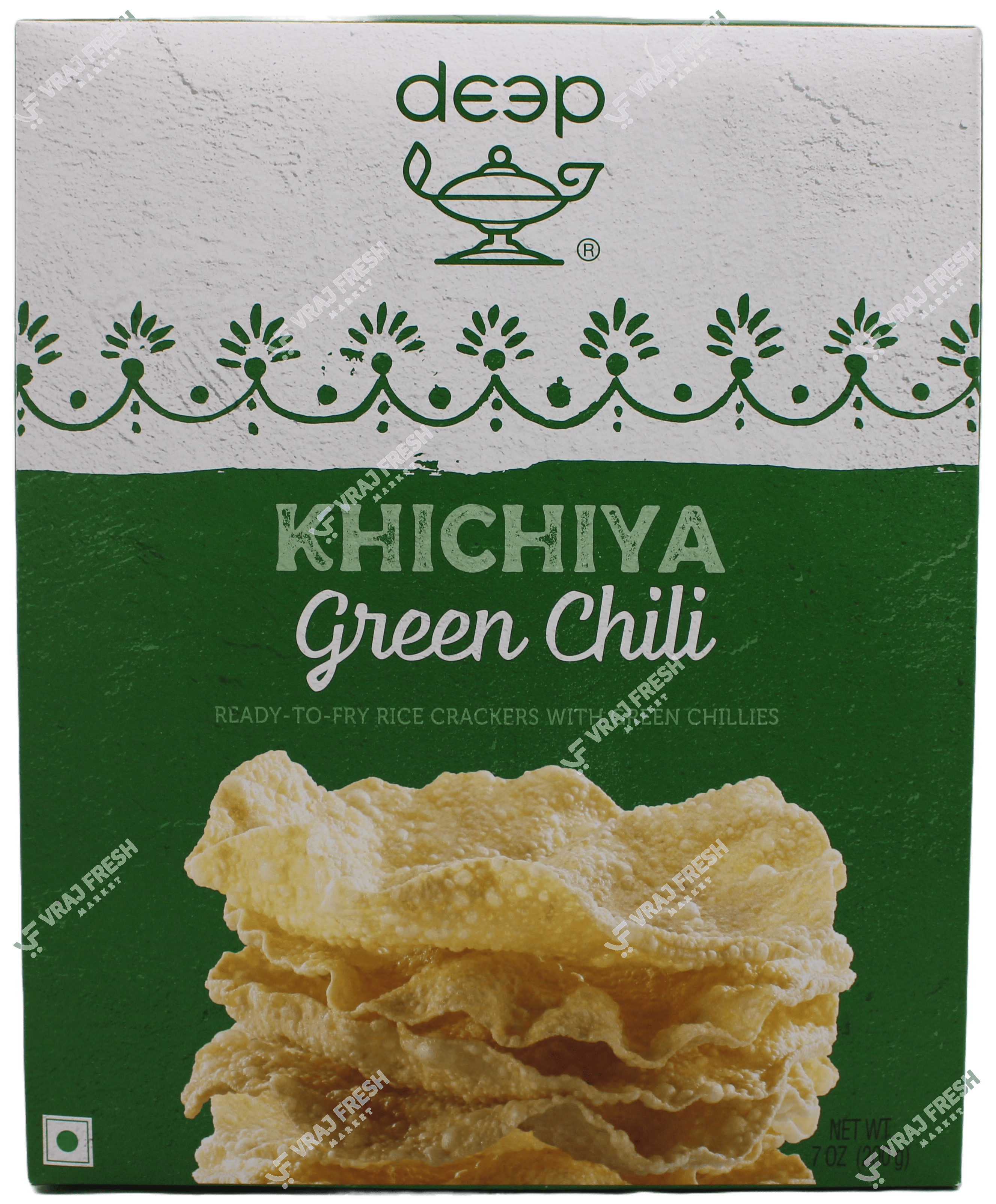 Deep Green Chili Khichiya (200g  7Oz)