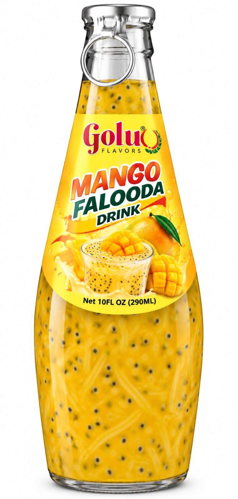 Golu Mango Falooda Drink (290ml 10fl oz)