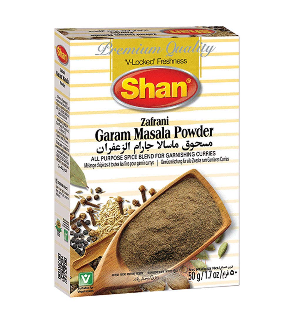 Shan Garam Masala Powder (50g  1.7Oz)