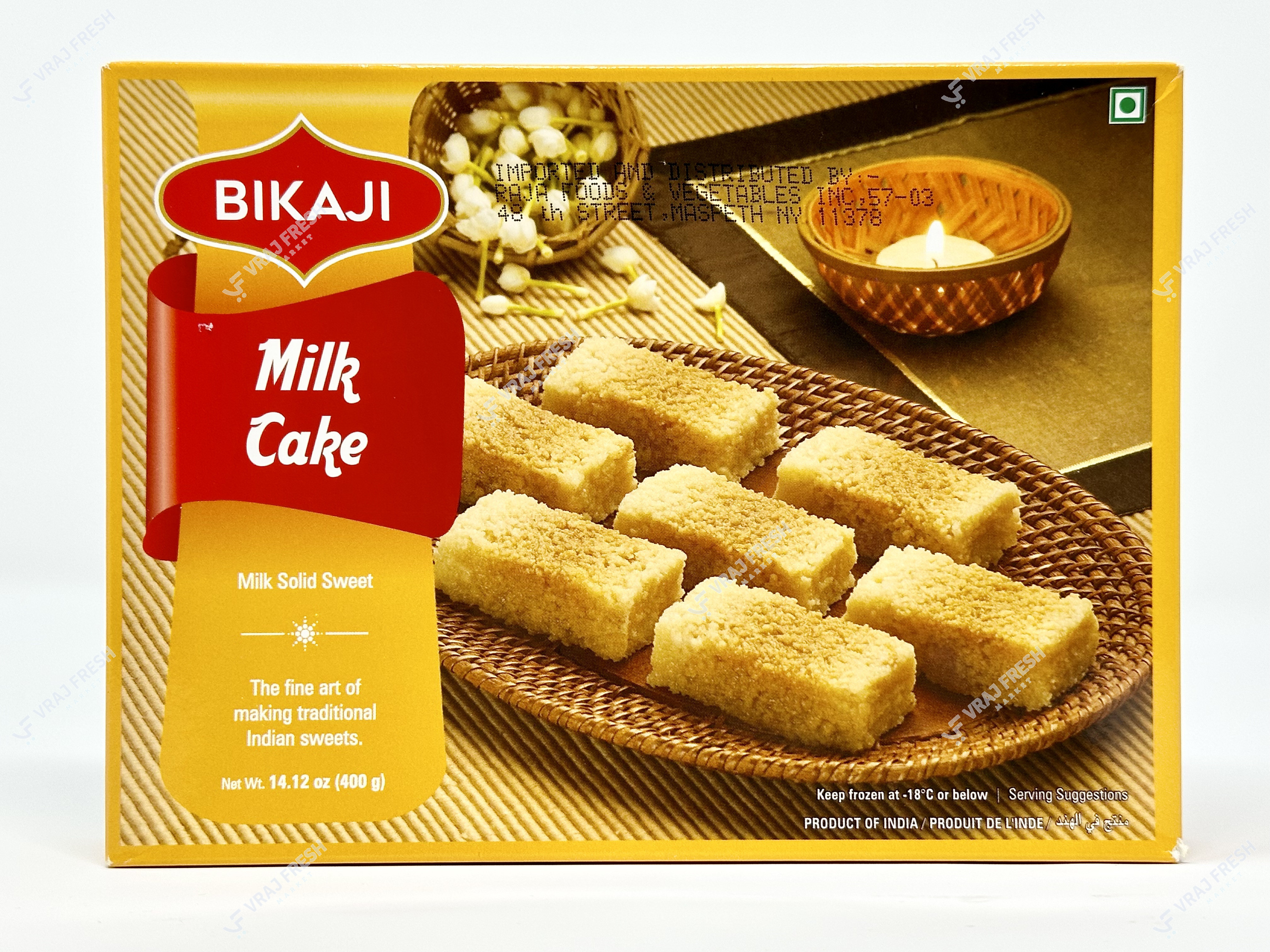 Bikaji Milk Cake (400g  14.12Oz)