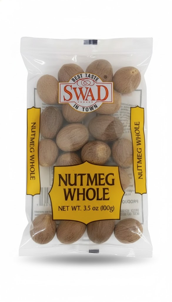 Swad Nutmeg Whole (100g  3.5Oz)