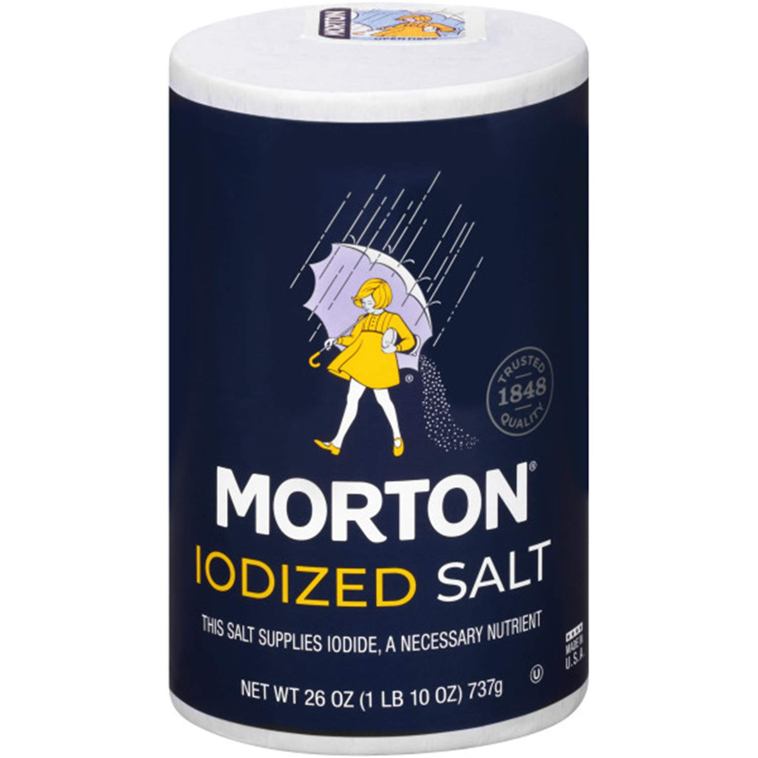 Morton Iodized Salt (737g  26Oz)