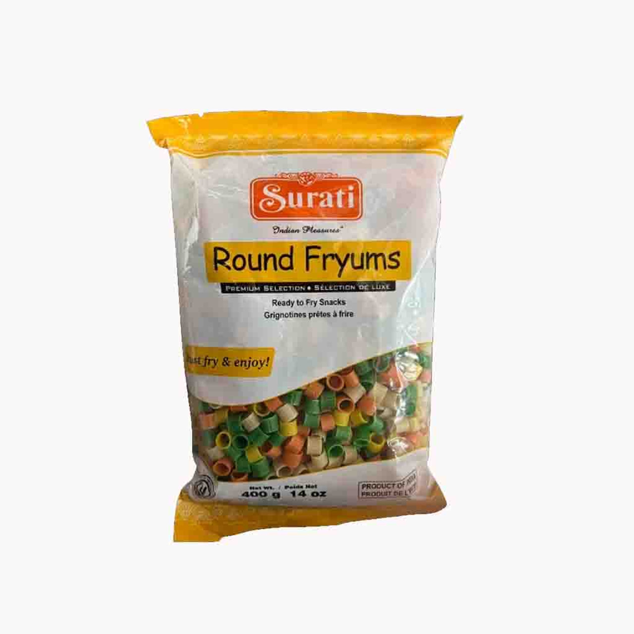 Surati Round Fryums (400g 14oz)