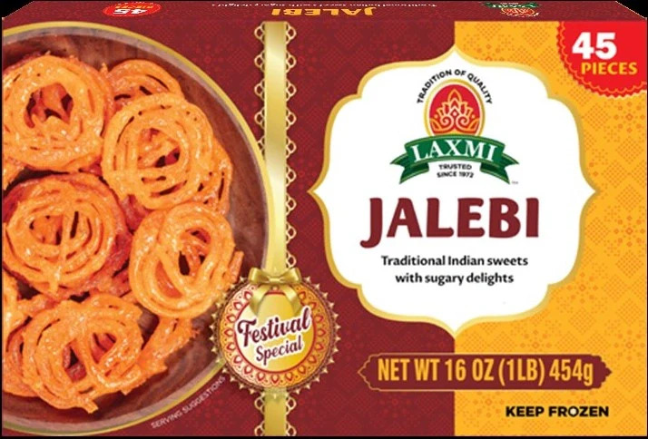 Laxmi Jalebi 45pcs (454g 16oz)