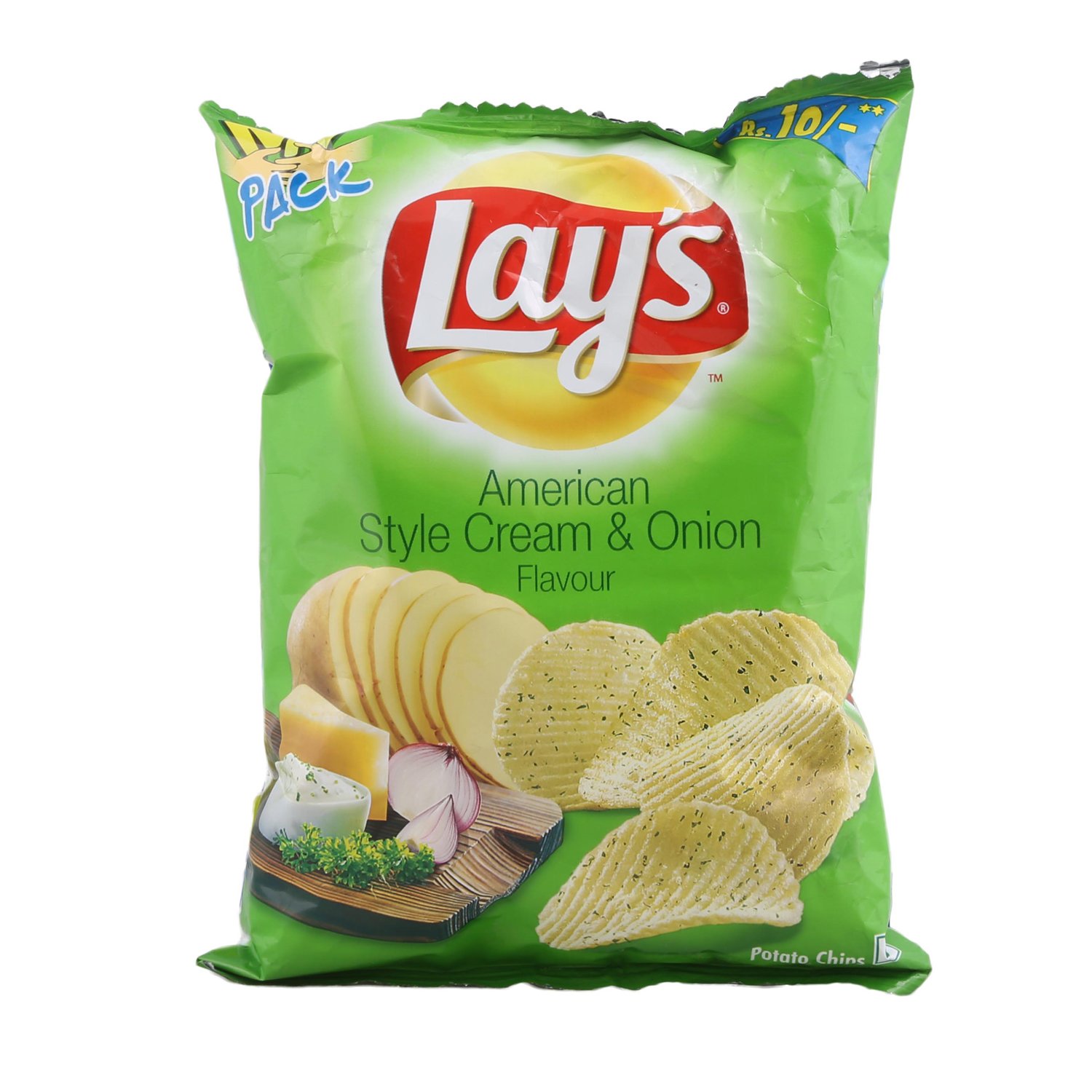 Lays American Style Cream and Onion (50g  1.76Oz)